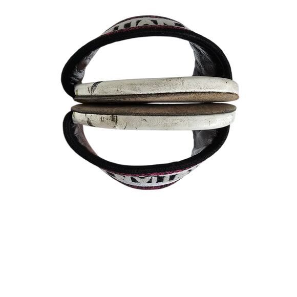 Christian Dior Dway Slide Flat Sandal Size 39 US 9 Pink White Leather Tiger - Picture 11 of 15